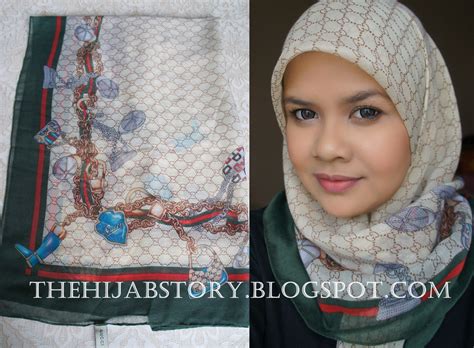 gucci hijab online|Gucci women scarf.